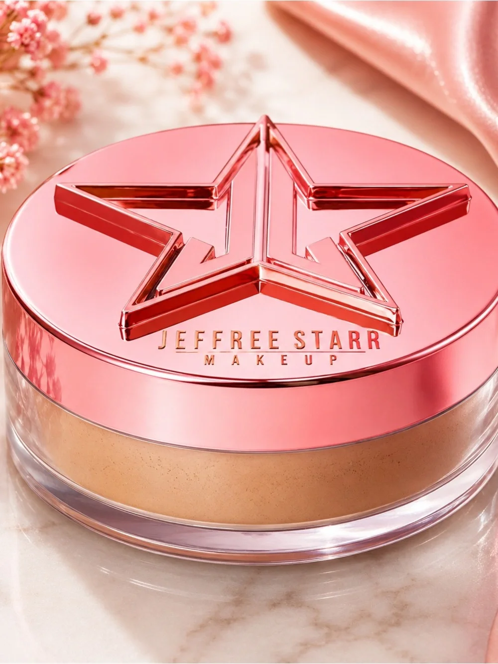 Jeffree Star Magic Star Setting Powder – Caramel – Loose Setting Powder NIB